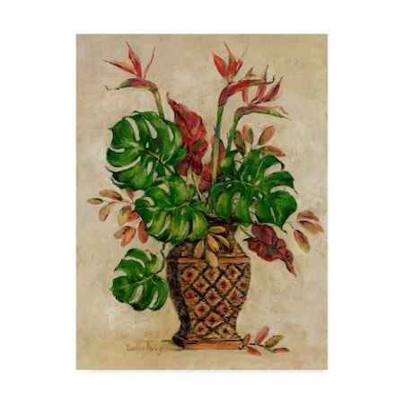 Barbara Mock ' Exotic Bouquet' Canvas Art,18x24